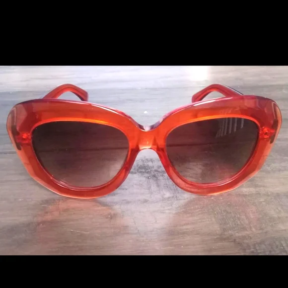 SEE Eyewear ITALY Orange Sunglasses 9240 - Picture 2 of 8